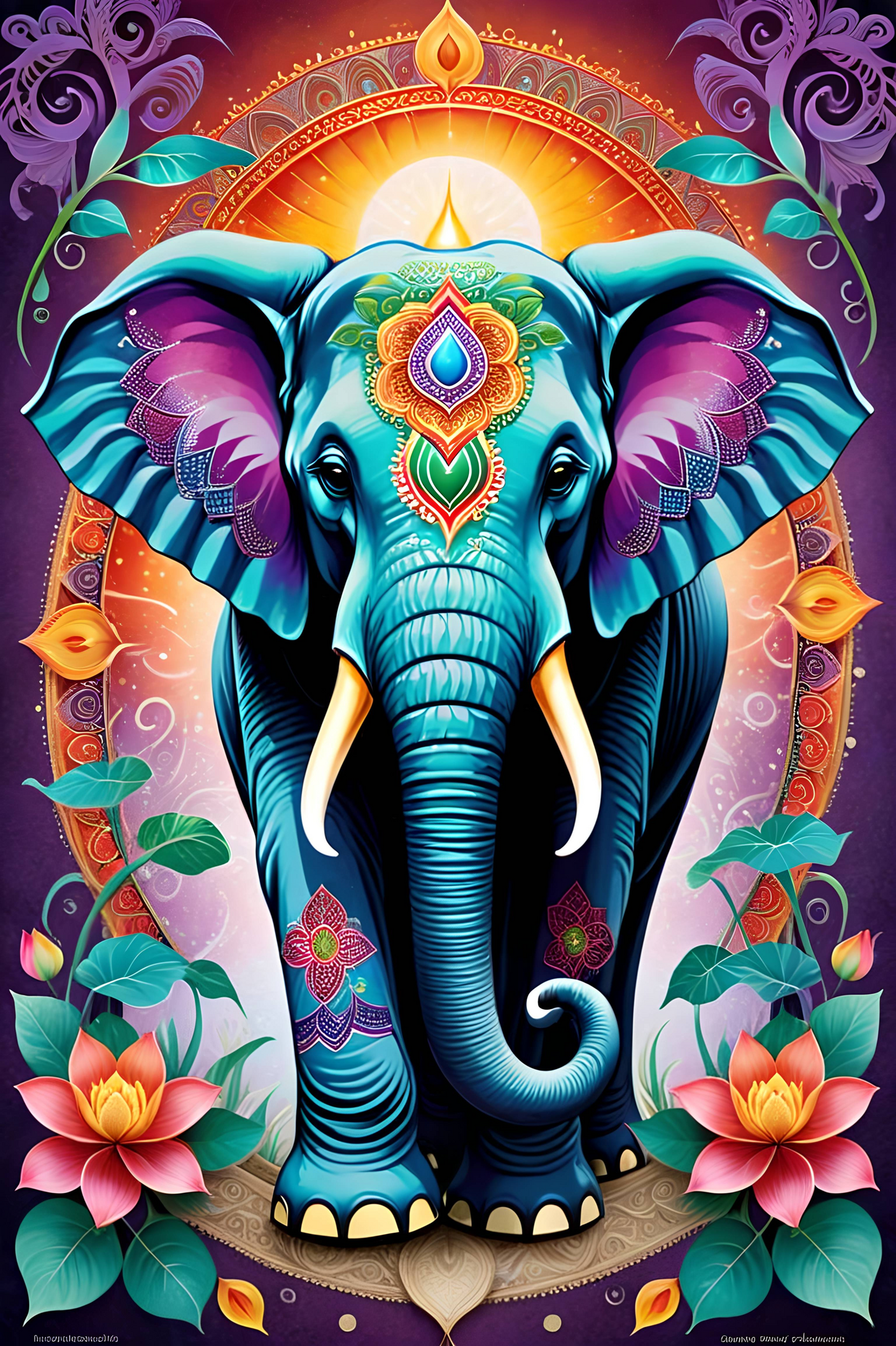 Elephant Mandala